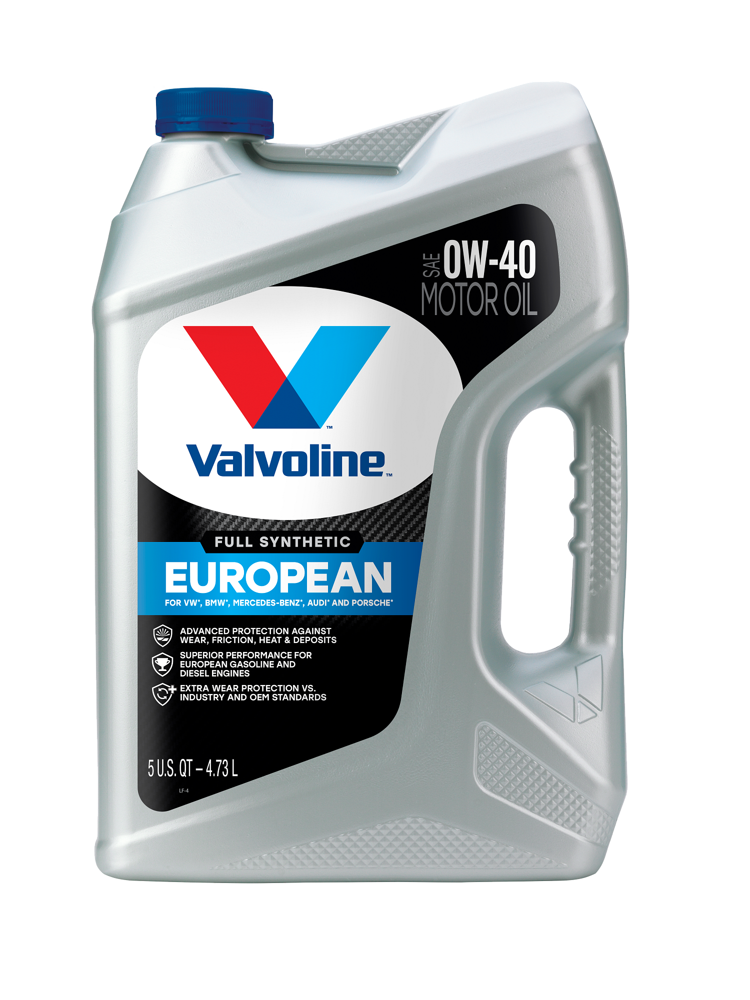 Valvoline European Vehicle Full Synthetic Motor Oil SAE 0W-40