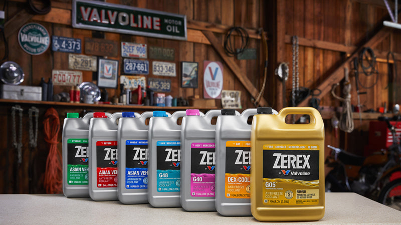 Zerex 4 Gallons Coolant Antifreeze Orange Dex Cool 50/50 Prediluted 4 x 1  Gallon